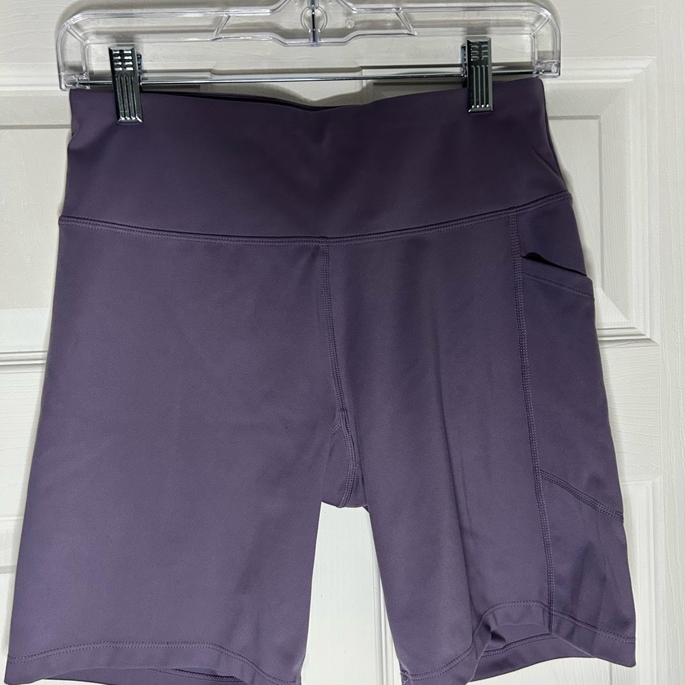 DKNY Women's Purple Bike Shorts